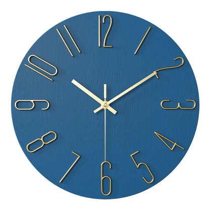 Wall Clock Battery Powered Clocks 12 inch Small Clock Analog Clock Suitable for Home Office Bedroom Kitchen Classroom School