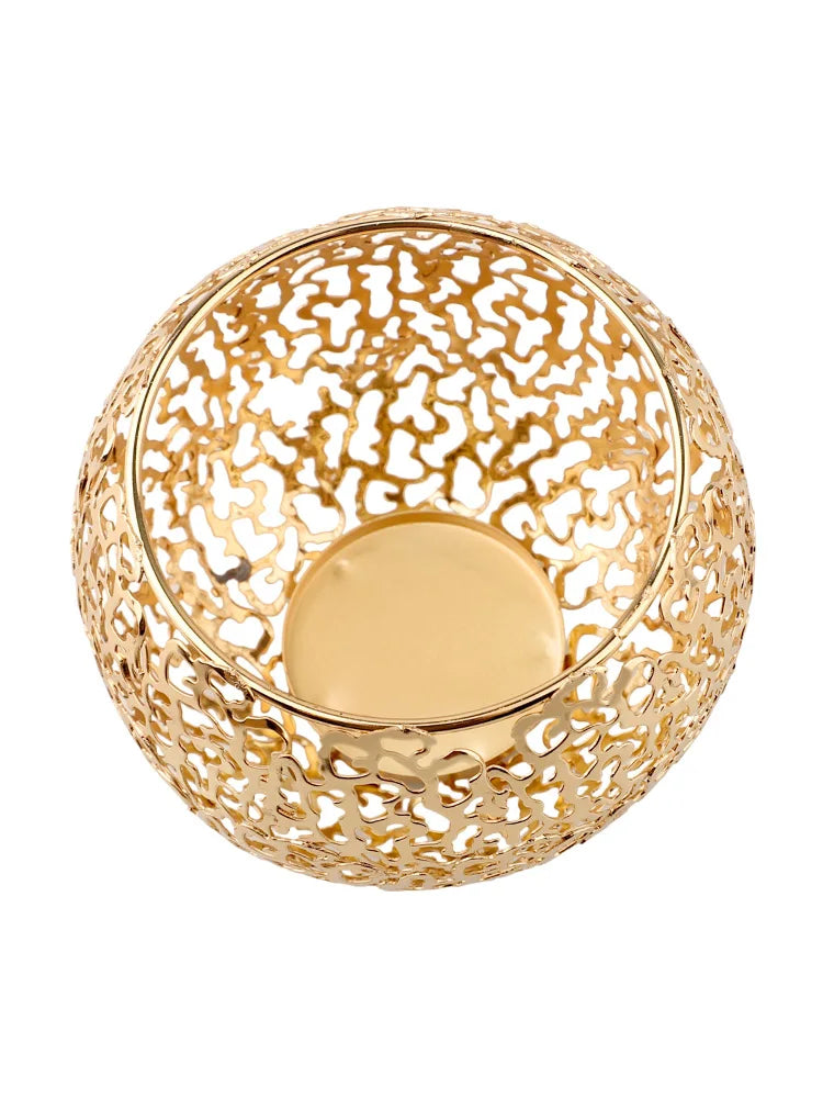 Exquisite Decorative Piece Decorative Candle Holders Elegant Candle Holders Warm Ambiance Charming Patterns Desktop Décor