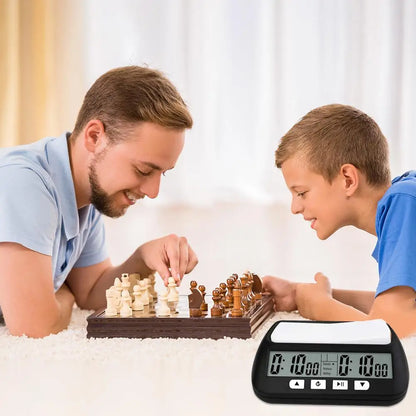 Professional Chess Clock Digital Watch Count Up Down Timer Board Game Stopwatch Multifunctional Count Down Game Timer With Alarm