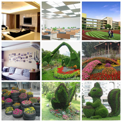 Artificial Plants Bonsai Fake Plant Flowers Potted Ornaments For Table Home Hotel Room  Decoration Garden Decor Small Tree Pot