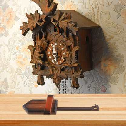 Cuckoo Clocks Pendulum Handcrafted Replacement Part Smooth Operation DIY Repair Vintage Wall Clock Movement