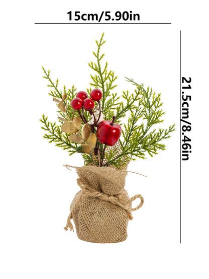 Artificial Plants Flower HotSale Home Living Room Festival Outdoor Garden Wedding Decor Cute Christmas Tree For Family Gathering