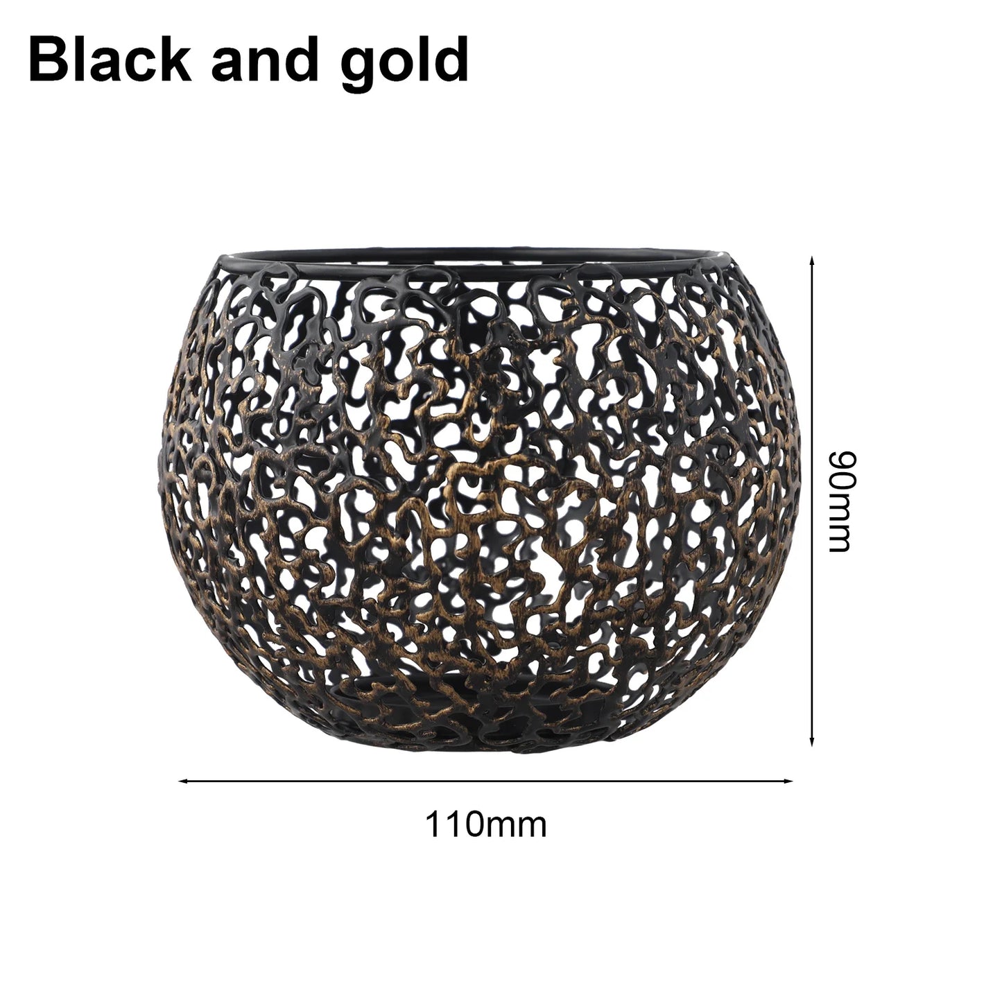 Exquisite Decorative Piece Decorative Candle Holders Elegant Candle Holders Warm Ambiance Charming Patterns Desktop Décor