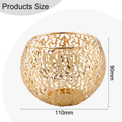 Exquisite Decorative Piece Decorative Candle Holders Elegant Candle Holders Warm Ambiance Charming Patterns Desktop Décor