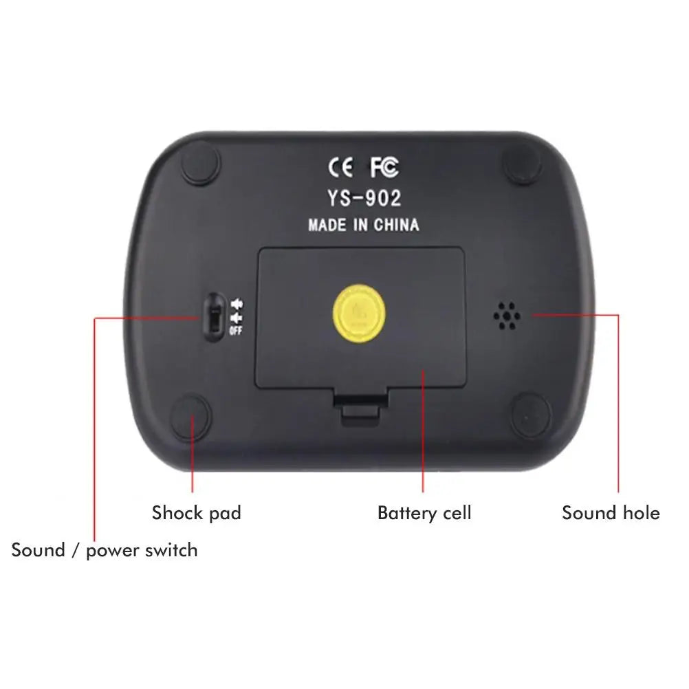 Professional Chess Clock Digital Watch Count Up Down Timer Board Game Stopwatch Multifunctional Count Down Game Timer With Alarm