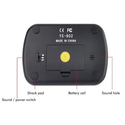 Professional Chess Clock Digital Watch Count Up Down Timer Board Game Stopwatch Multifunctional Count Down Game Timer With Alarm