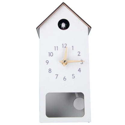 Big Fashion Wooden Cuckoo Clock Handmade Wall Cuckoo Alarm Clock Traditional Wooden Clock Living Room Home Wall Clocks For Decor