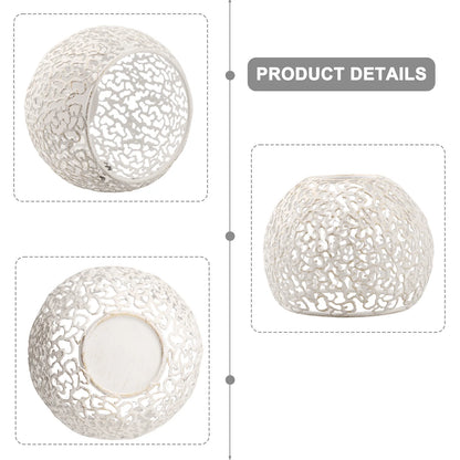 Exquisite Decorative Piece Decorative Candle Holders Elegant Candle Holders Warm Ambiance Charming Patterns Desktop Décor