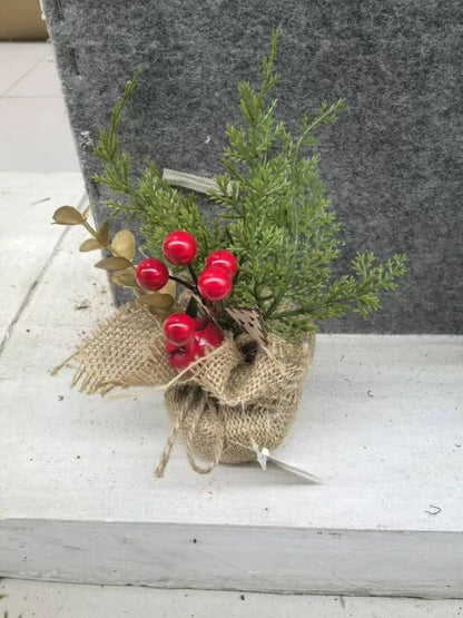 Artificial Plants Flower HotSale Home Living Room Festival Outdoor Garden Wedding Decor Cute Christmas Tree For Family Gathering