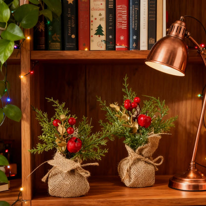 Artificial Plants Flower HotSale Home Living Room Festival Outdoor Garden Wedding Decor Cute Christmas Tree For Family Gathering
