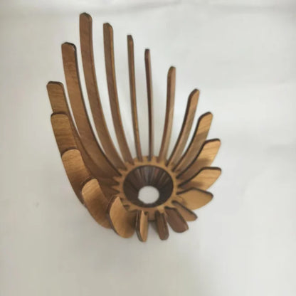 Handmade DIY Wooden Creative Candle Holder lamp Stand Does Not Contain Candles Can Be Used For Weddings Home Decoration Gifts