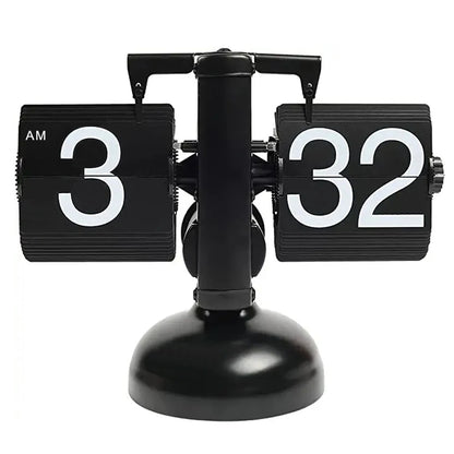 A Flipping Clock with Page Turning Automatically for Modern Home Decoration.Full of Sense of Technology.Battery Included as Gift